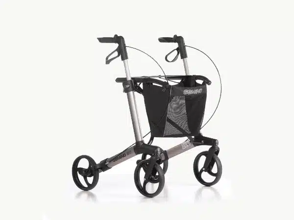 Rollator in schwarz
