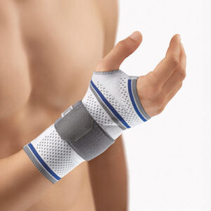 Bort Manubasic Handgelenksbandage Farbe Silber